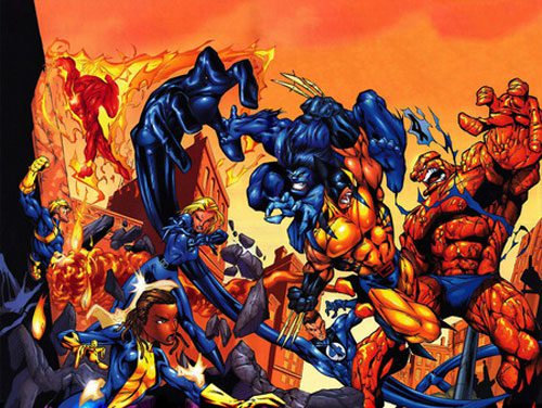 X-Men and Fantastic Four