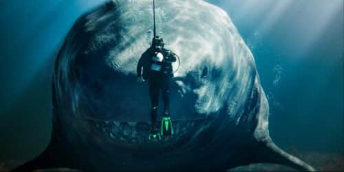 A scene from The Meg 2: The Trench